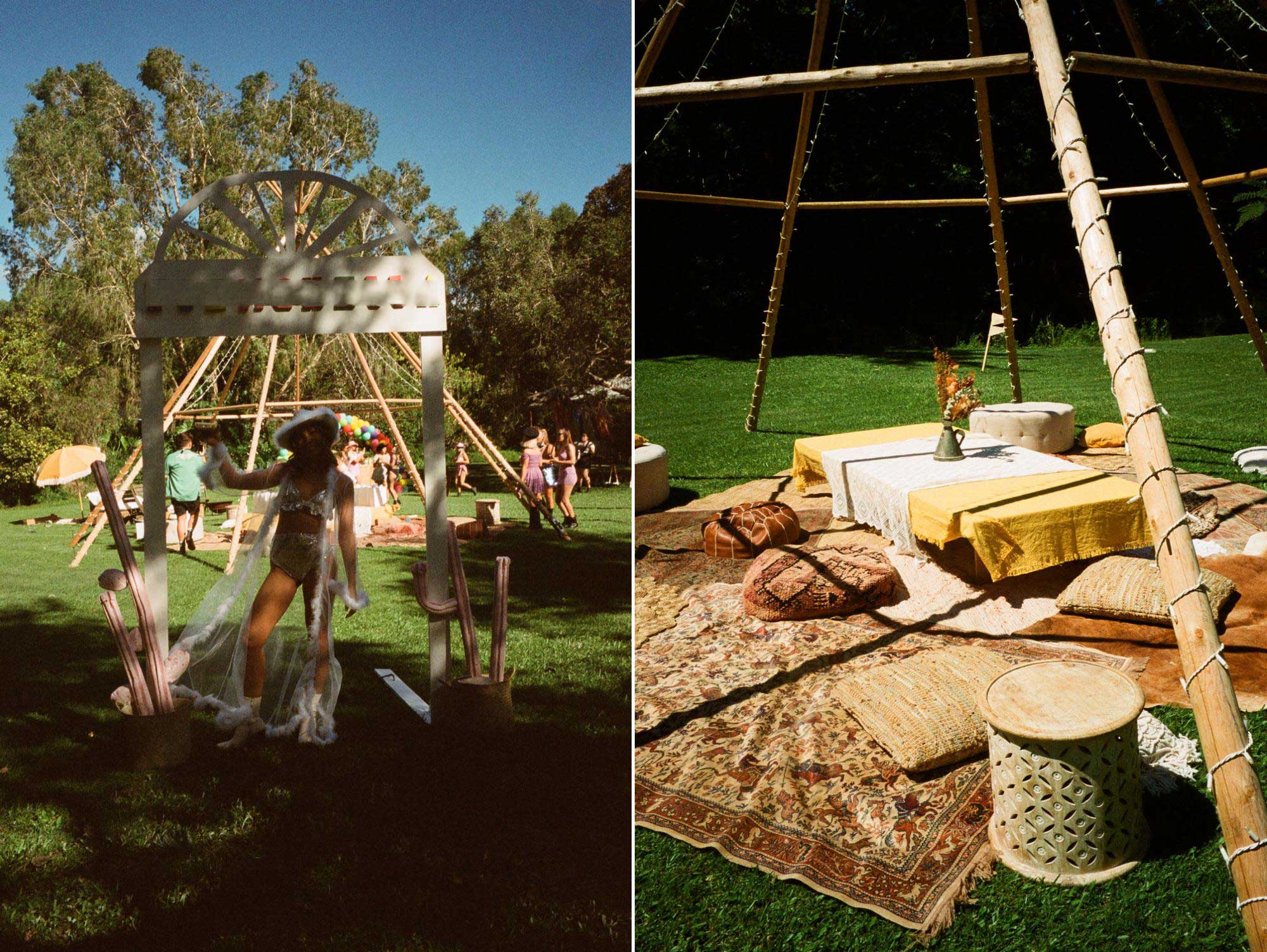 The ultimate hensfest party Coachella style